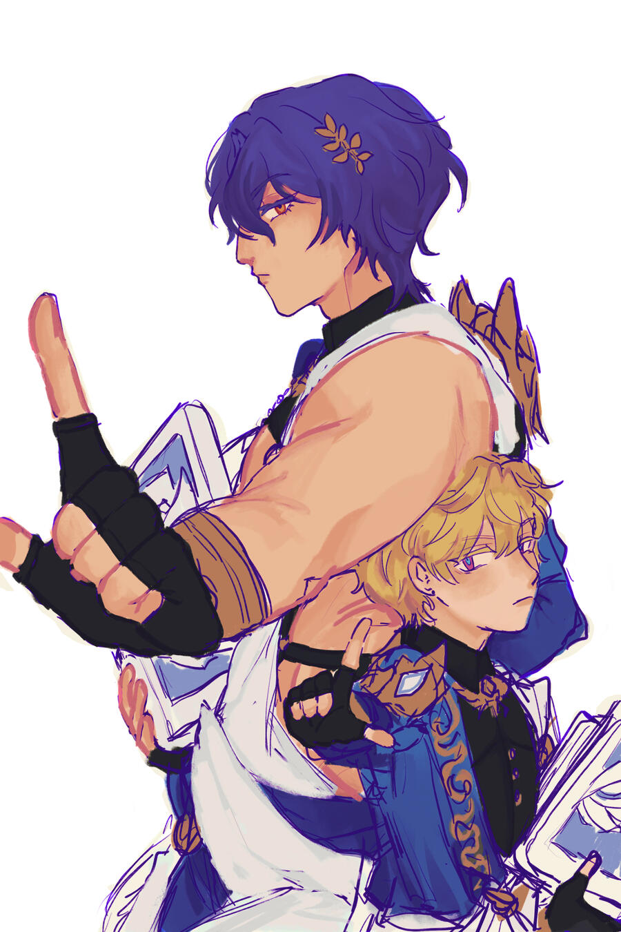 Dr. Ratio & Original Character Dr. Ratio & OC